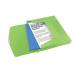 Rexel Choices Box File PP Elastic Strap 40mm Spine A4 Trans Green Ref 2115671
