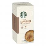 Starbucks Cappuccino Sachets 6 Boxes Each with 5 x 70g Sachets Ref 12431776 148099
