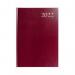 5 Star 2022 A5 Week To View Diary Red