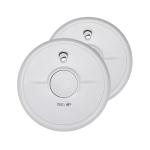Fire Angel General Use Smoke Alarm with Silencer Button White Ref FT0013 [Pack 2] 148200