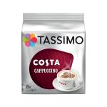 Tassimo Costa Cappuccino Pods 8 Servings Per Pack Ref 40315103 [Pack 5 x 8] 148245