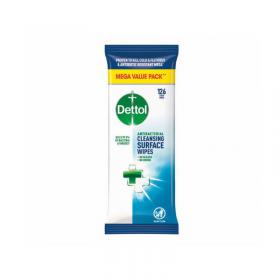 Dettol Disinfectant Wipe 126 Sheets Pack of 148283