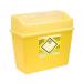 Click Medical Sharps Bin Temporary & Final Closure Feature 30L Yellow Ref CM0649 *Up to 3 Day Leadtime*