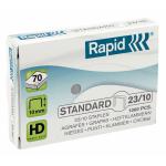 Rapid Staples 23/10mm Ref 24869300 [Pack 1000] 148777