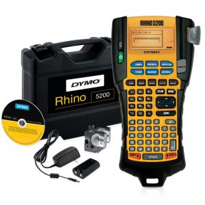 Dymo RhinoPRO 5200 Labelmaker Kit Printer Adaptor and Rechargeable