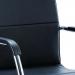 Sonix Echo Black Leather Chair 490x460x480mm Ref BR000178