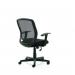 Trexus Mave Task Operator Chair With Arms Mesh Black Ref EX000193