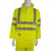 B-Seen Fire Retardant Jacket Anti-static Large Sat Yellow Ref CFRLR55SYL *Up to 3 Day Leadtime*