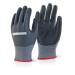 B-Flex Nitrile Pu Mix Coated Glove Black/Grey M [Pack 100] Ref BF1M *Up to 3 Day Leadtime*
