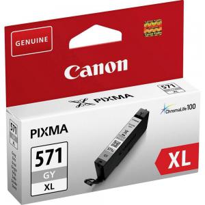 Click to view product details and reviews for Canon Cli 571xl Inkjet Cartridge High Yield Page Life 289pp 11ml Grey.