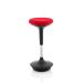 Trexus Sitall Deluxe Visitor Stool Fabric Seat Red Ref BR000215