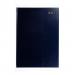 5 Star Office 2023 Diary Day to Page Casebound and Sewn Vinyl Coated Board A4 297x210mm Black. 150723