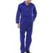 Super Click Workwear Heavy Weight Boilersuit Royal Blue Size 36 Ref PCBSHWR36 *Up to 3 Day Leadtime*