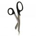Click Medical Scissors Tuffcutt Angled Blades 6in Black Ref CM0465 [Pack 10] *Up to 3 Day Leadtime*