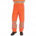 BSeen Over Trousers PU Hi-Vis Reflective 4XL Orange Ref PUT471OR4XL *Up to 3 Day Leadtime*