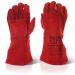 Click2000 Red Welders Patched Palm Red Ref C2WRP [Pack 60] *Up to 3 Day Leadtime*