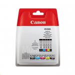 Canon PGI-570/CLI-571 InkJet Cartridge Cyan/Magenta/Yellow 7ml /Black 15ml/7ml Ref 0372C004 [Pack 5] 151173