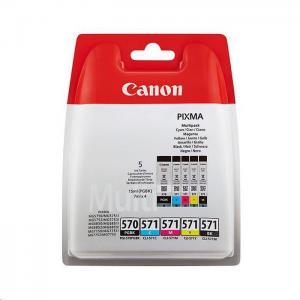 Click to view product details and reviews for Canon Pgi 570cli 571 Inkjet Cartridge Cyanmagentayellow 7ml Black.