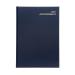 5 Star Office 2021 Appt Diary Day to Page Casebound and SewnVinyl CoatedBoard A4 297x210mm Blu Ref 167910