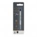 Parker Quink Ballpoint Pen Refill Cartridge Medium Nib Black Ref 1950369 [Packed 12] 151810