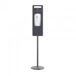Pole Stand For Touch Free Dispenser (Not Included) Satin Grey 1425mm High Fits Code DIS13603 151850