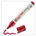 Edding 21 Ecoline Climate Neutral Bullet Tipped Permanent Marker Red 4-21002 Pack x 10 151943