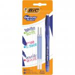 Bic Gelocity Illusion Blue Pen and 2 refills 151944
