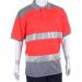 BSeen Polo Shirt Hi-Vis Polyester Two Tone 3XL Red/Grey Ref CPKSTTENREGY3XL *Up to 3 Day Leadtime*