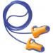 Howard Leight Laser Trak Detectable Earplugs Corded Orange/Blue Ref LT-30 [Pk 100] *Up to 3 Day Leadtime*