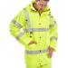 B-Seen High Visibility Jubilee Jacket 3XL Saturn Yellow Ref JJSY3XL *Up to 3 Day Leadtime*