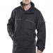 B-Dri Weatherproof Springfield Jacket Hi-Vis Piping Small Navy Blue Ref SJNS *Up to 3 Day Leadtime*