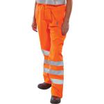 B-Seen Birkdale Over Trousers Polyester Hi-Vis L Orange Ref BITORL *Up to 3 Day Leadtime* 152302