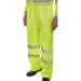 BSeen Traffic Trousers Hi-Vis Reflective Tape Large Saturn Yellow Ref TENSYL *Up to 3 Day Leadtime*