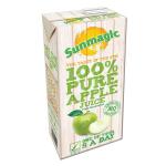 Sunmagic Pure Apple Juice Drink From Concentrate Tetra Pak Slim Carton 1 Litre Ref 471021 [Pack 12] 152410