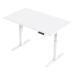 Trexus Sit Stand Desk Height-adjustable White Leg Frame 1400/800mm White Ref HA01030