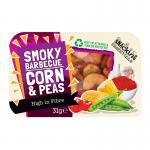 Snacking Essentials Smokey Barbecue Corn & Peas Snack Pot 31g Ref 512531 [Pack 9] 152708
