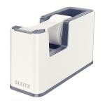 Leitz Tape Dispenser WOW Including Tape for rolls 19mmx33m White Ref 53641001 152772