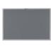 Nobo Europlus Felt Noticeboard with Fixings and Aluminium Frame W900xH600mm Grey Ref 30230157