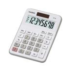 Casio Desktop Calculator 8 Digit 4 Key Memory Battery/Solar Power 103x31x137mm Silver Ref MX-8B-WE 153377