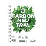 Silvine Notebook Carbon Ntral Wirebnd 80gsm Ruled Margin Perf Punched 4 Holes 120pp A5 Ref R303 [Pack 5] 153400