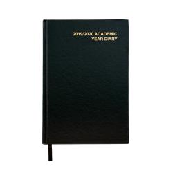 Cheap Stationery Supply of 5 Star Office 2019/20 Academic Diary August-August Week-to-View A5 Black 153902 Office Statationery