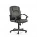5 Star Office Bella Executive Managers Chair Leather Black Ref EX000192