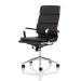 Trexus Hawkes Executive Chair Black PU Chrome Frame Ref EX000219
