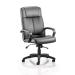 Trexus Plaza Executive Chair With Arms Bonded Leather Black Ref EX000052