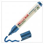 Edding 21 Ecoline Climate Neutral Bullet Tipped Permanent Marker Blue 4-21003 Pack x 10 154383