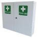 Click Medical Double Door Metal First Aid Cabinet Lockable White Ref CM1121 *Up to 3 Day Leadtime*