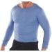 Click Workwear Vest Long Sleeve Thermal Lightweight Small Blue Ref THVLSS *Up to 3 Day Leadtime*