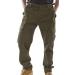 Click Workwear Combat Trousers Polycotton Olive Green 30 Ref PCCTO30 *Up to 3 Day Leadtime*