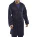 Click Workwear Poly Cotton Warehouse Coat 36in Navy Blue Ref PCWCN36 *Up to 3 Day Leadtime*