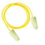JSP SoundStop Ear Plugs Corded PU Foam Yellow Ref AEE090-060-2G1 [100 Pairs] 154833